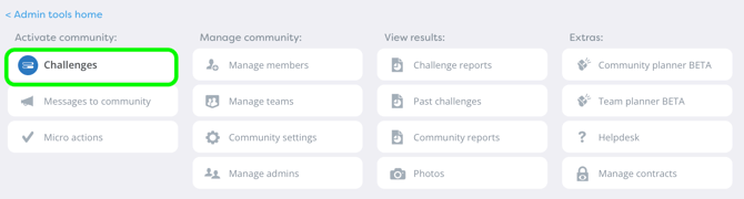 Admin panel EN Challenges